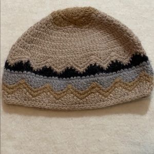 J. Crew hand knit beanie o/s
